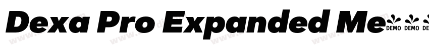 Dexa Pro Expanded Me字体转换